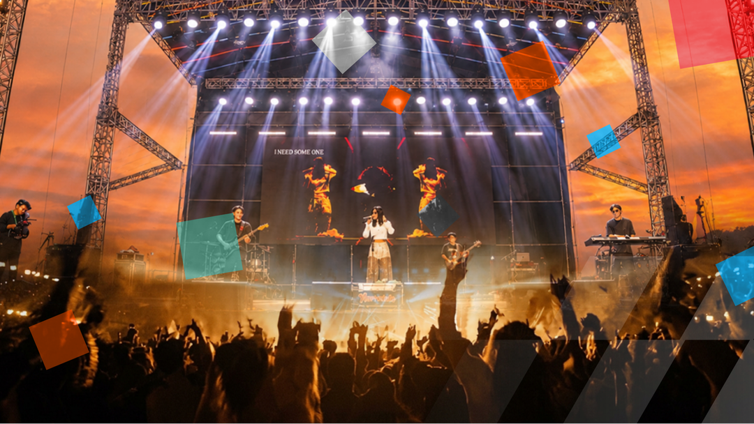 SARGA Festival concert stage and audience